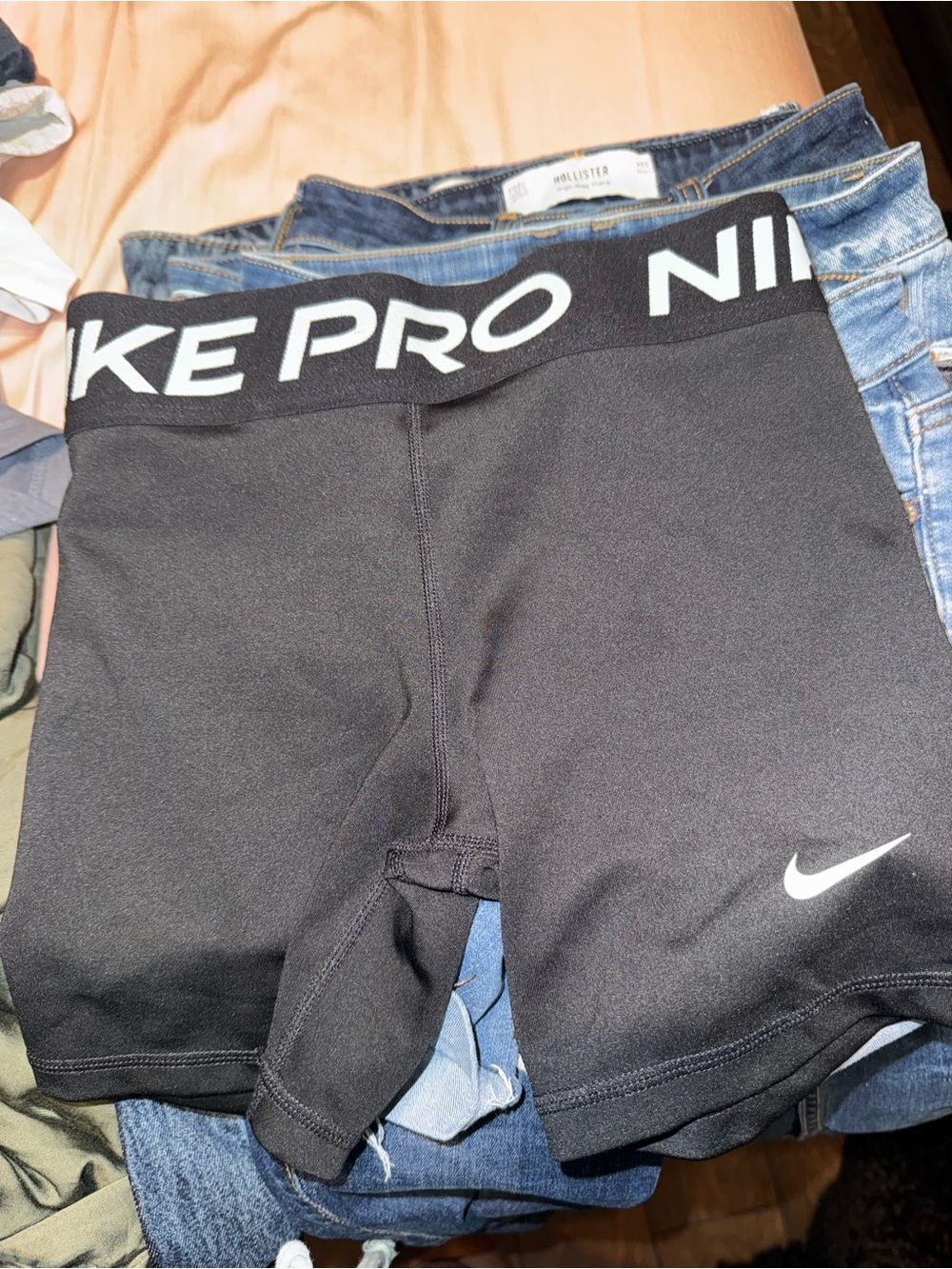 Nike Pro Dry-Fit (small white, medium black)